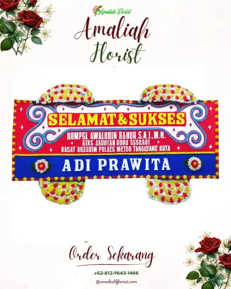 Papan Bunga Ucapan Selamat Kulaba