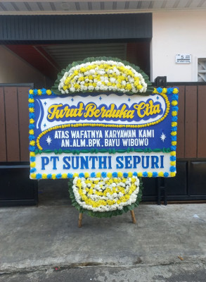 Papan Bunga Duka di Kulaba