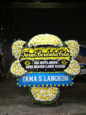 Papan Bunga Duka di Kulaba